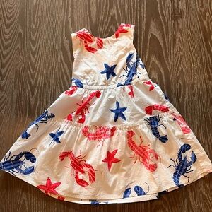 Crewcuts Cross-back Lobster Dress